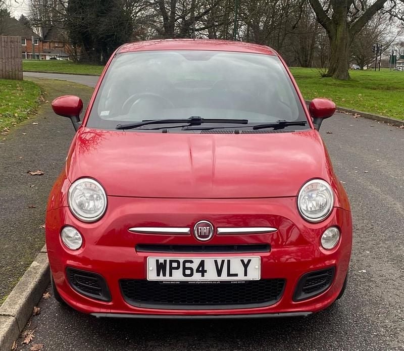 Used Fiat 500 S 69 HP (50 kW) 2014 Red Hatchback