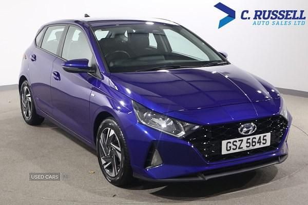Used Hyundai i20 SE 100 HP (73 kW) 2022 Blue Hatchback
