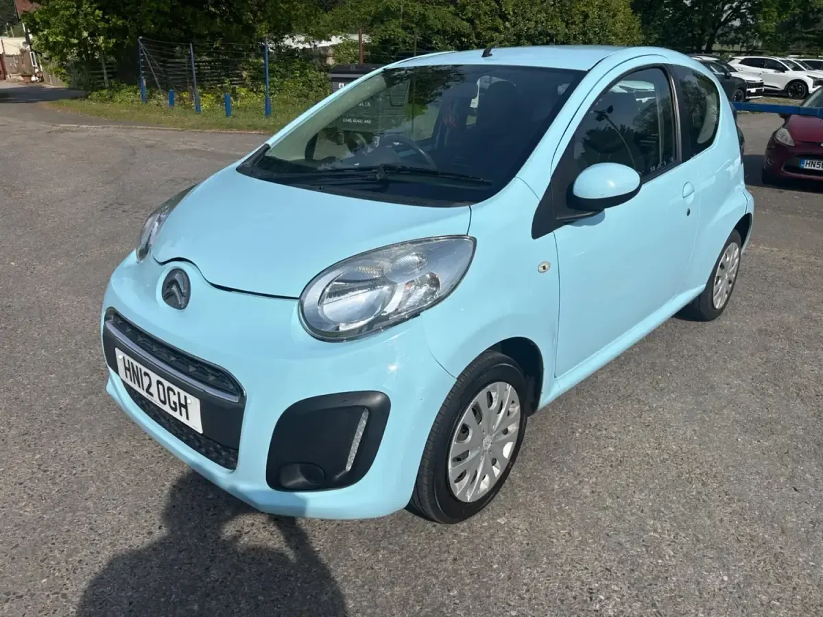 Usado Citroën C1 VTR Sport 68 CV (50 kW) 2012 Azul Utilitario