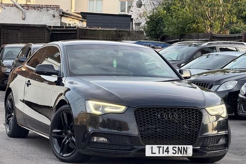 Black Used 2014 Audi A5 S-Line Coupe | £3,980 (Fair price) - Image 1/1