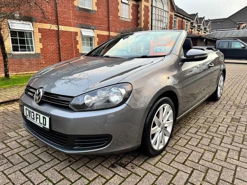 Used VW Golf Cabriolet SE 105 HP (77 kW) 2013 Grey Cabriolet