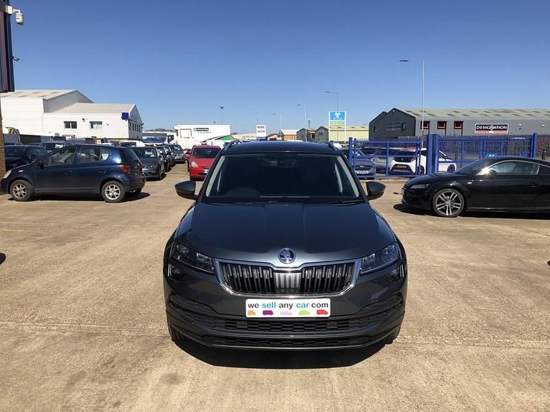 Used Skoda Karoq SE L 116 HP (85 kW) 2018 Grey SUV