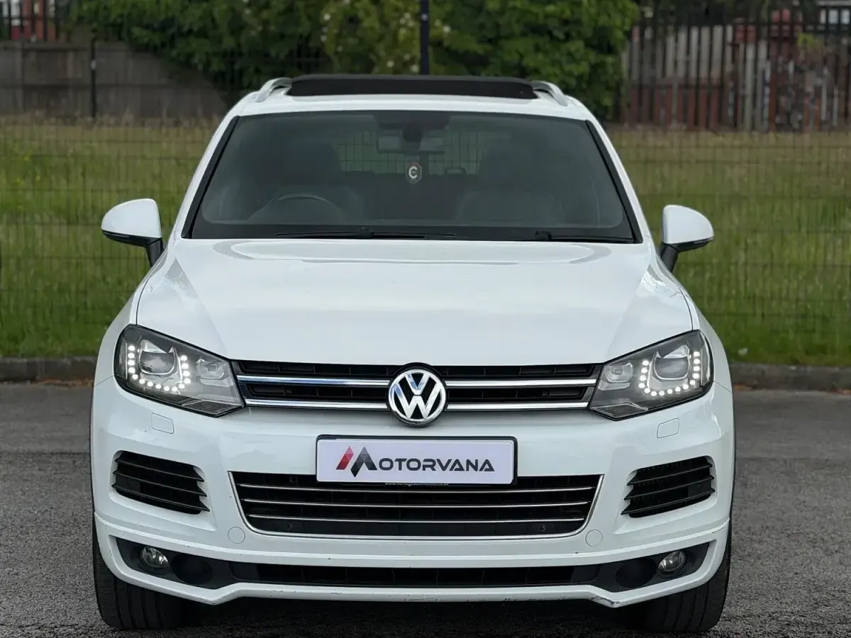 Used VW Touareg R-line 245 HP (180 kW) 2014 White SUV