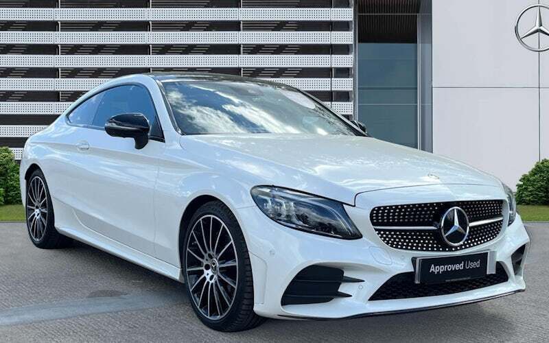Used 2023 Mercedes C220 AMG line Coupe | £31,613 - Image 1/4
