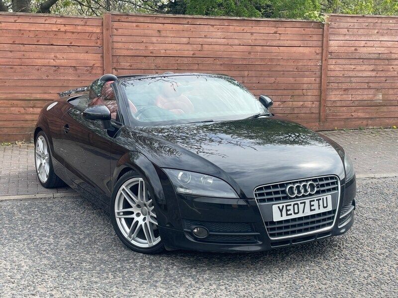 Black Used 2007 Audi TT Cabriolet | £3,990 (Expensive) - Image 1/4