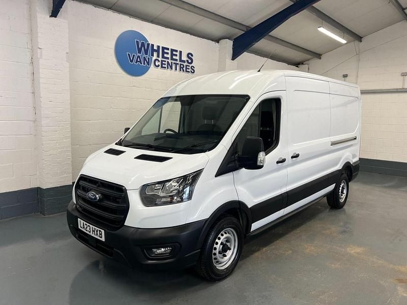White Used 2023 Ford Transit S Van | £17,790 (Fair price) - Image 1/4