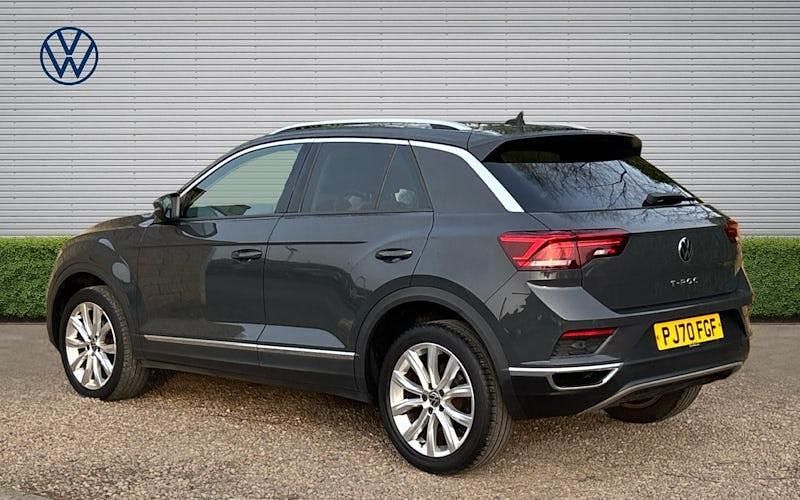 Used VW T-Roc SEL 150 HP (110 kW) 2020 Grey SUV
