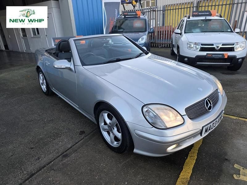 Used Mercedes SLK320 2003 Silver Cabriolet