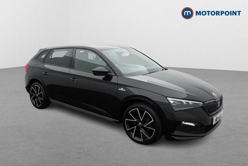 Black Used 2021 Skoda Scala Monte Carlo Hatchback | £14,749 (Fair price) - Image 1/4