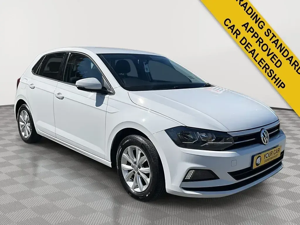 Used VW Polo SE 95 HP (69 kW) 2019 White Hatchback