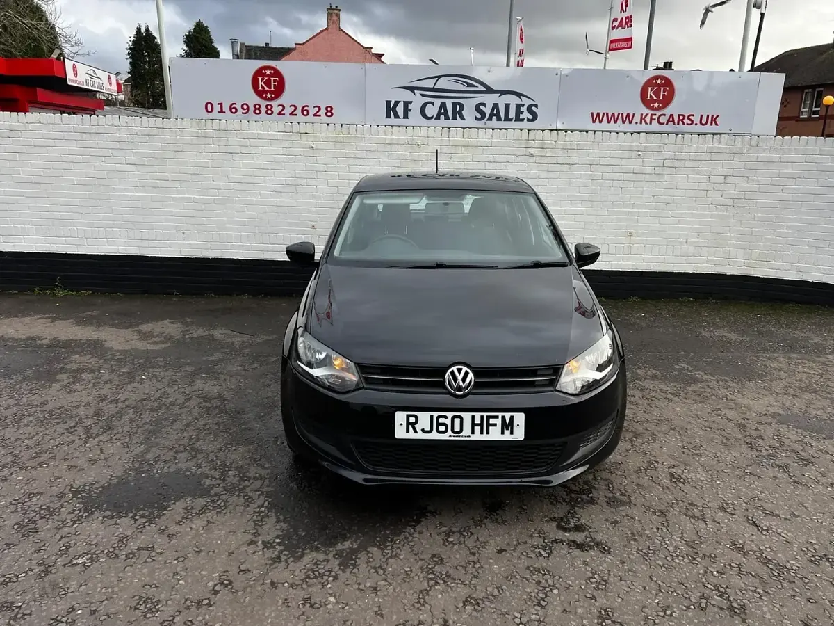 Used VW Polo SE 85 HP (62 kW) 2010 Black Hatchback