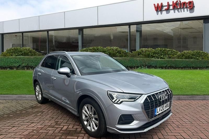 Silver Used 2020 Audi Q3 Sport SUV | £19,495 (Fair price) - Image 1/3
