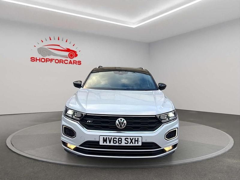 Used VW T-Roc R-line 115 HP (84 kW) 2018 Silver SUV