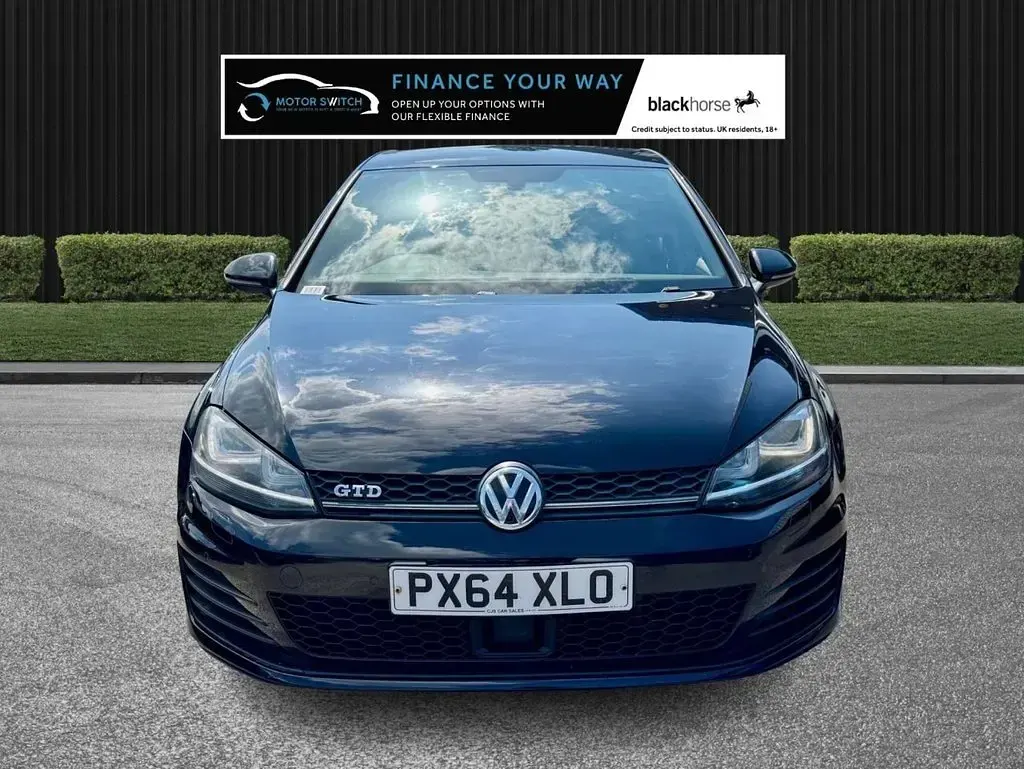 Used VW Golf VII GTD 2014 Black Hatchback
