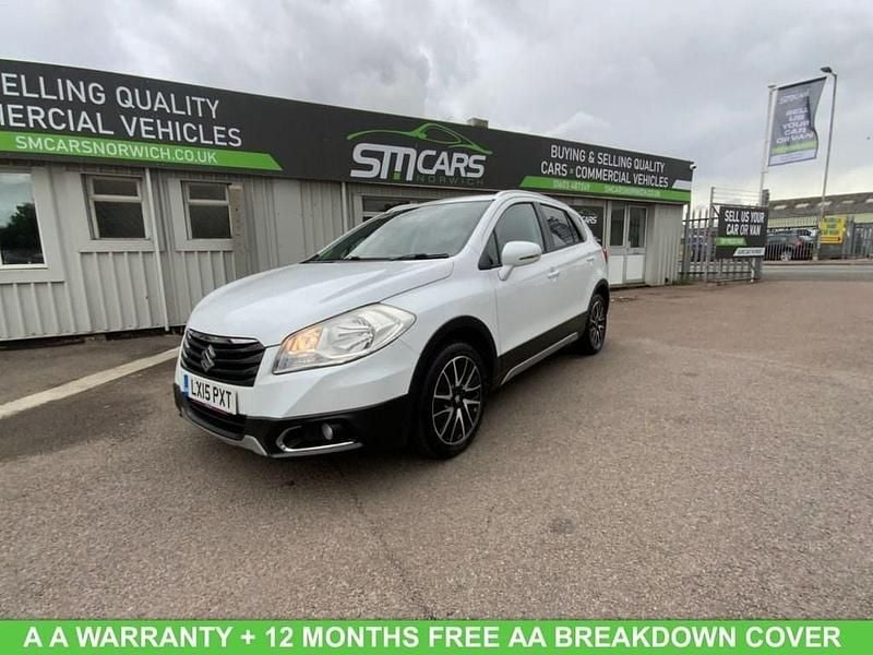 White Used 2015 Suzuki SX4 S-Cross SZ-T SUV | £6,900 (Fair price) - Image 1/4