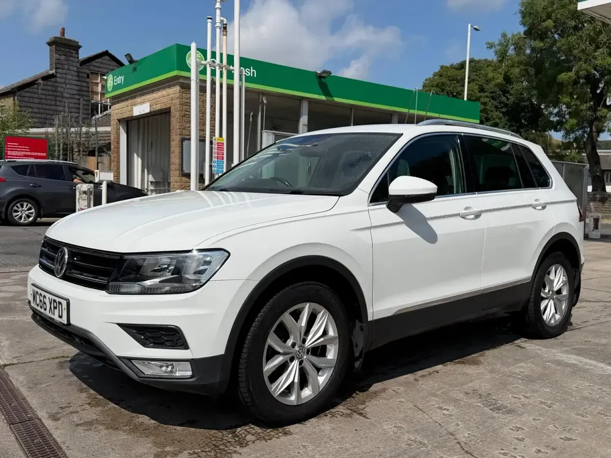 Used VW Tiguan SE 150 HP (110 kW) 2016 White SUV