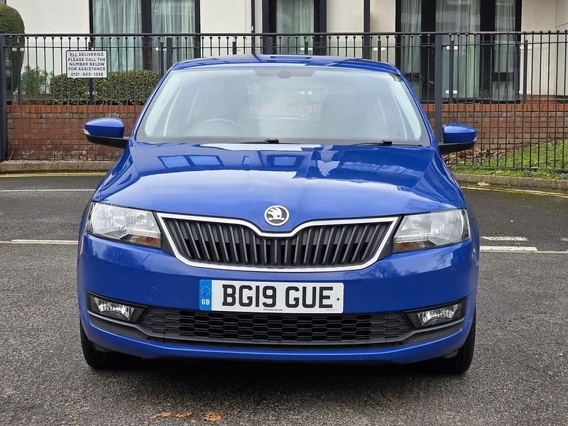Used Skoda Rapid SE 110 HP (80 kW) 2019 Blue Hatchback