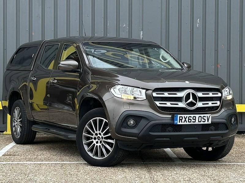 Bronze Used 2019 Mercedes X250 Progressive Pickup | £19,295 (Good price) - Image 1/4