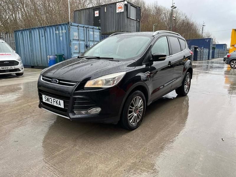 Used Ford Kuga Titanium 163 HP (119 kW) 2013 Black SUV