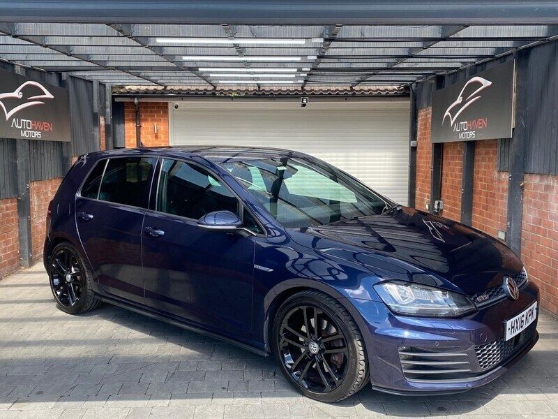 Blue Used 2016 VW Golf VII GTD Hatchback | £10,990 (Good price) - Image 1/4
