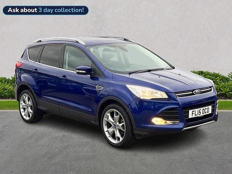 Blue Used 2015 Ford Kuga Titanium SUV | £7,750 (Good price) - Image 1/4