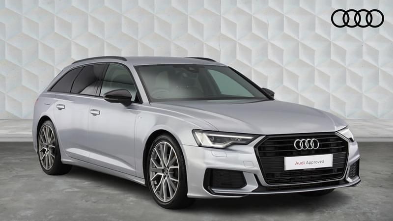 Silver Used 2022 Audi A6 Black Edition Estate | £28,150 (A bit pricey) - Image 1/4
