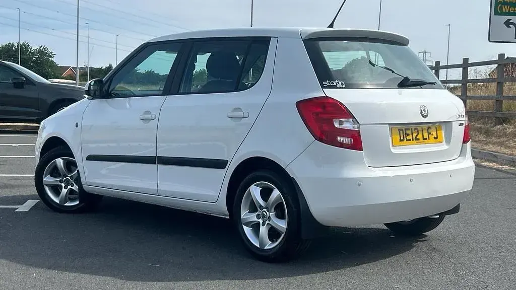Used Skoda Fabia SE 2012 White Hatchback