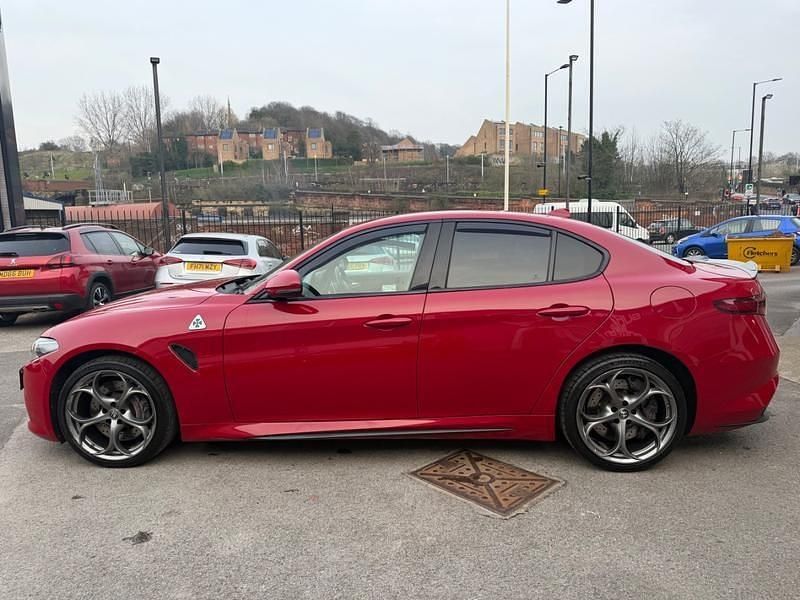 Used Alfa Romeo Giulia Saloon Quadrifoglio 2019 Red Sedan