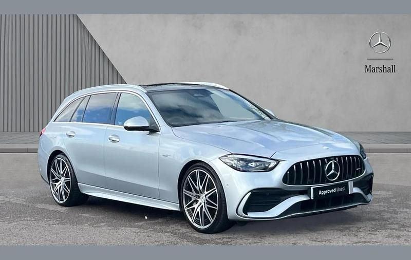 Used Mercedes C43 AMG Premium Plus 408 HP (300 kW) 2024 Silver Estate