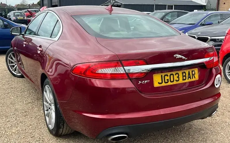 Used Jaguar XF Premium Luxury 241 HP (177 kW) 2013 Red Sedan