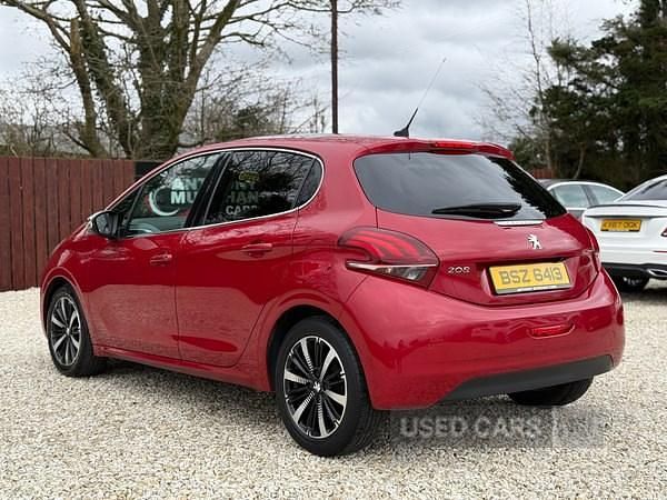 Used Peugeot 208 Allure Premium 2018 Red Hatchback