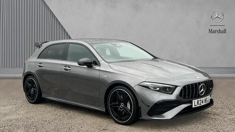 Used Mercedes A35 AMG Premium Plus 306 HP (225 kW) 2024 Mountain grey metallic