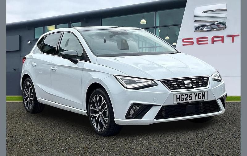 White New 2025 Seat Ibiza XCELLENCE Hatchback | £19,495 (Fair price) - Image 1/4