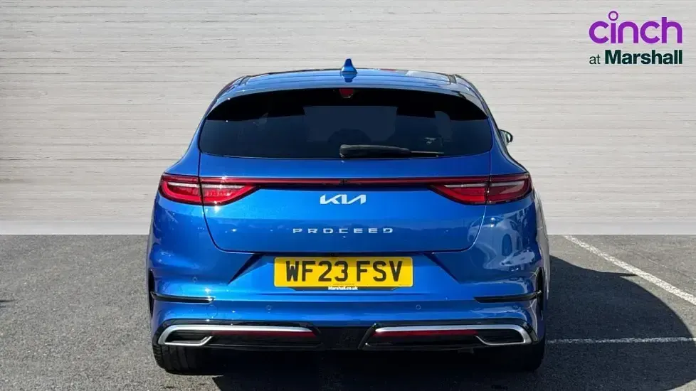 Used Kia ProCeed GT-Line 157 HP (115 kW) 2023 Blue Estate