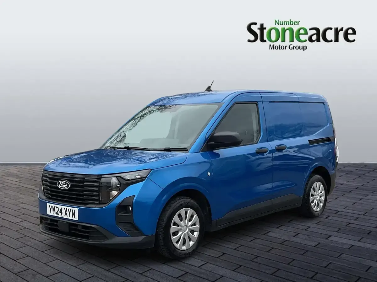 Used Ford Transit Courier Trend 100 HP (73 kW) 2024 Blue Van
