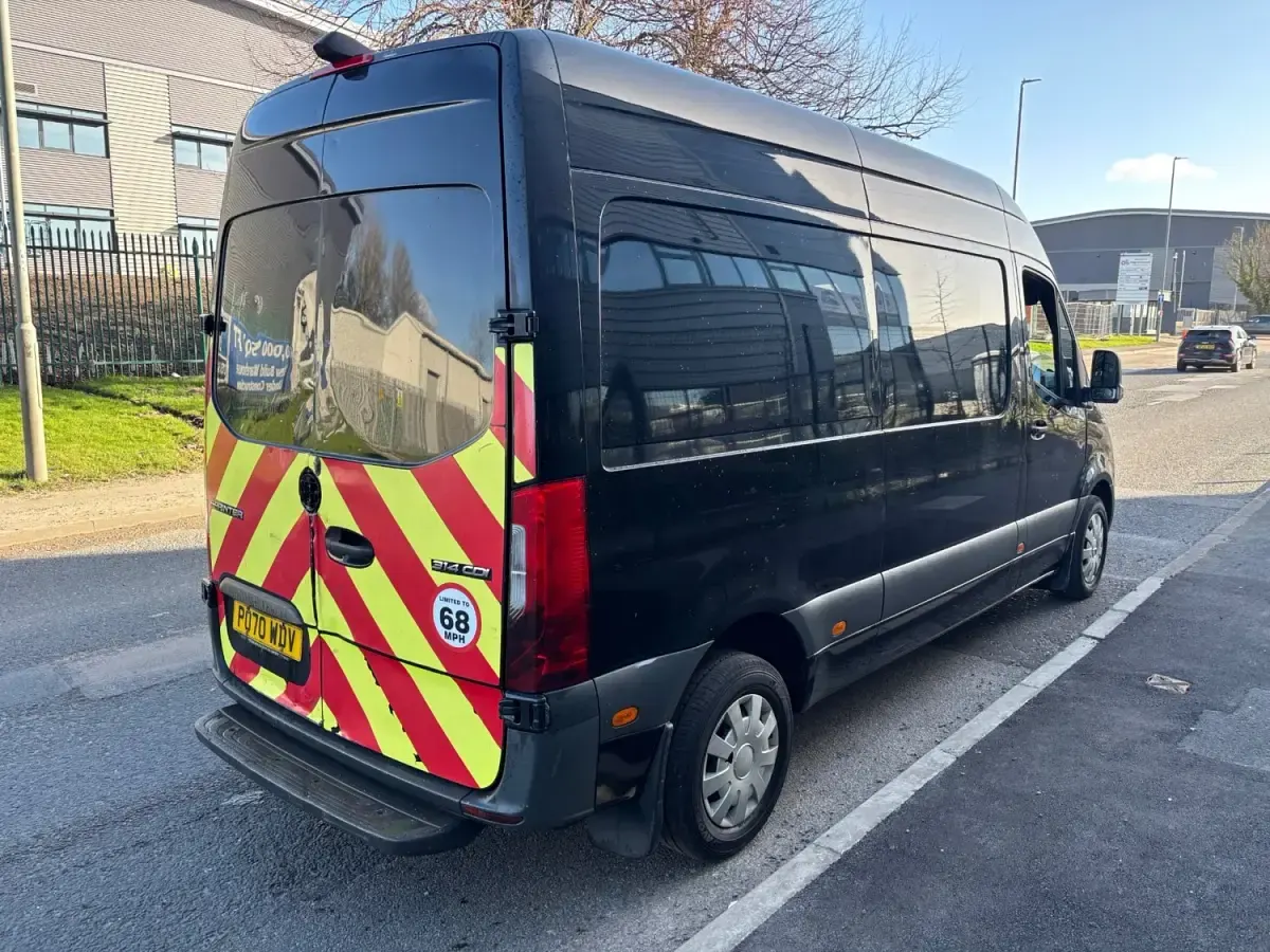 Begagnad Mercedes Sprinter 2020 Svart Van