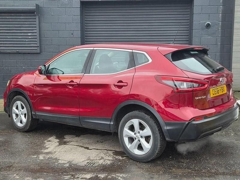 Used Nissan Qashqai Acenta 115 HP (84 kW) 2018 Red SUV
