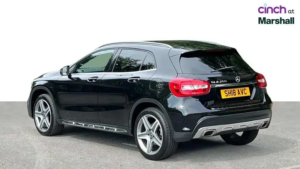 Used Mercedes GLA200 AMG line 154 HP (113 kW) 2018 Black SUV