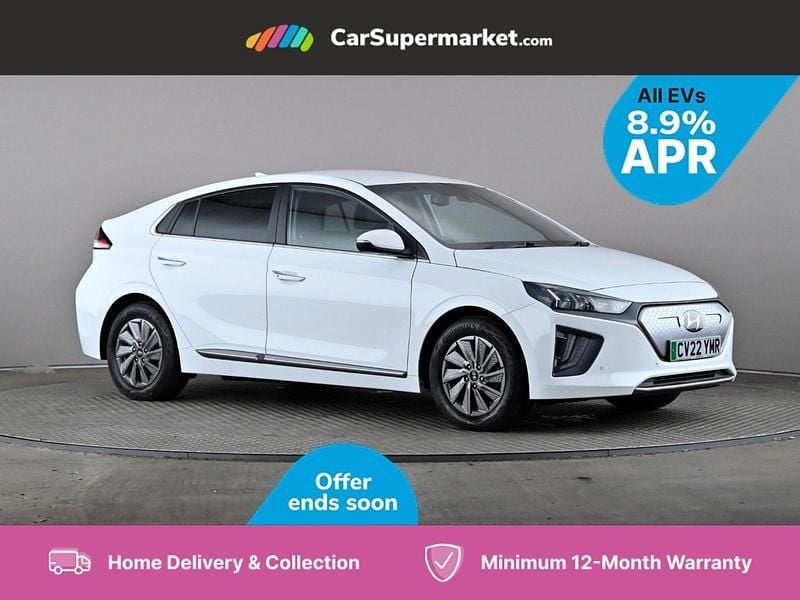 White Used 2021 Hyundai Ioniq 6 Premium SE Sedan | £11,597 (Fair price) - Image 1/3