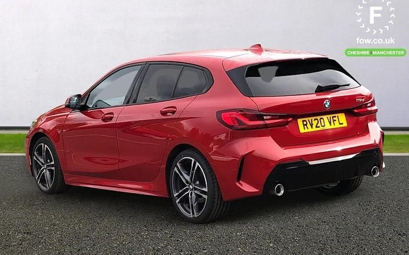 Used BMW 118 M Sport 150 HP (110 kW) 2020 Red Hatchback