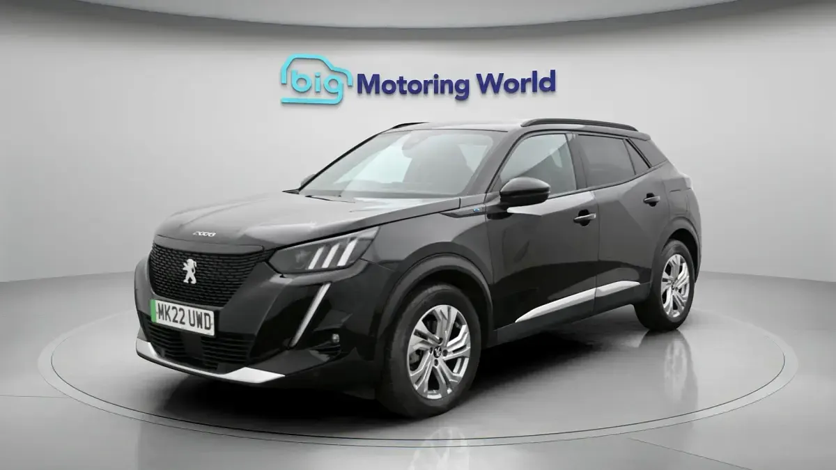 Used Peugeot e-2008 GT 100 kW (136 HP) 2022 Black SUV