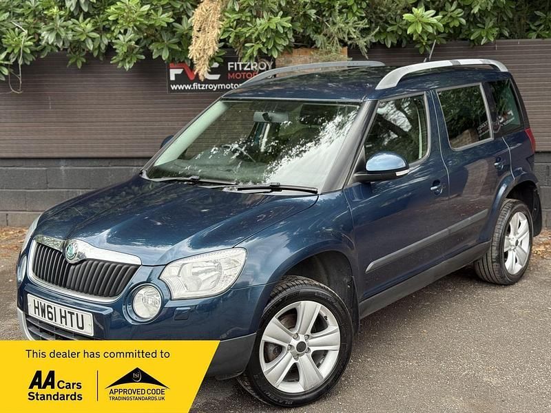 Blue Used 2011 Skoda Yeti SE SUV | £5,795 (A bit pricey) - Image 1/3