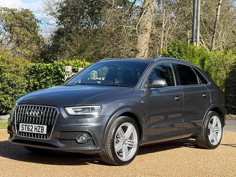 Begagnad Audi Q3 S-Line 177 HK (130 kW) 2012 Grå SUV