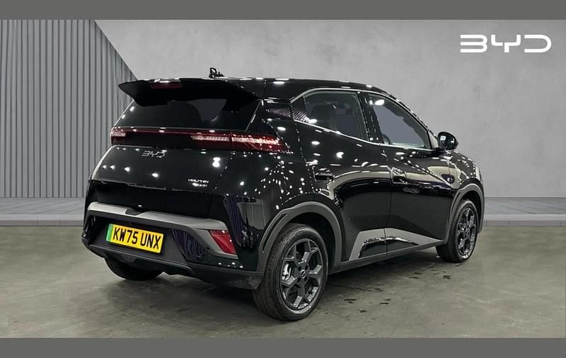 New BYD Dolphin Surf Boost 64 kW (88 HP) 2025 Metallic  polar night black Hatchback