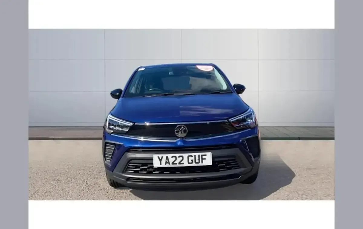 Used Vauxhall Crossland Design Edition 110 HP (80 kW) 2022 Blue SUV