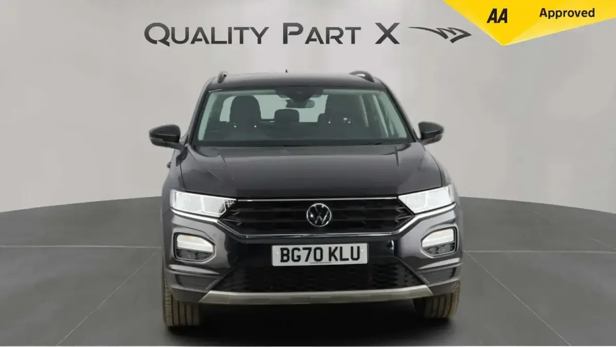 Used VW T-Roc SE 110 HP (80 kW) 2021 Black SUV