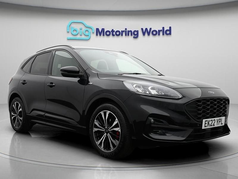 Black Used 2022 Ford Kuga ST-Line X SUV | £18,900 (Fair price) - Image 1/4