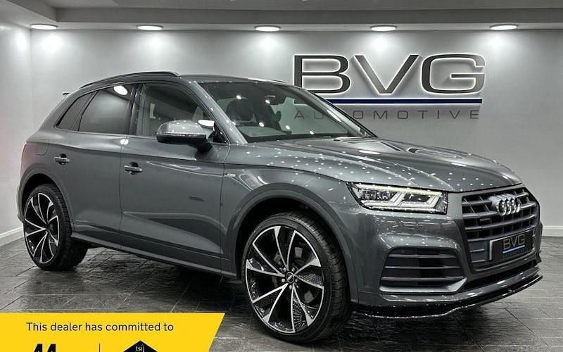 Grey Used 2019 Audi Q5 S-Line SUV | £19,994 (Good price) - Image 1/2