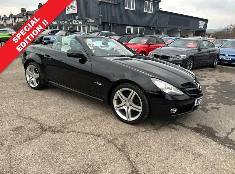 Used Mercedes SLK200 184 HP (135 kW) 2009 Black Cabriolet
