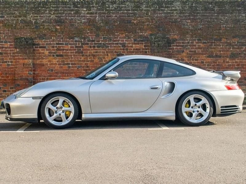Used Porsche 996 Turbo 414 HP (304 kW) 2002 Silver Coupe